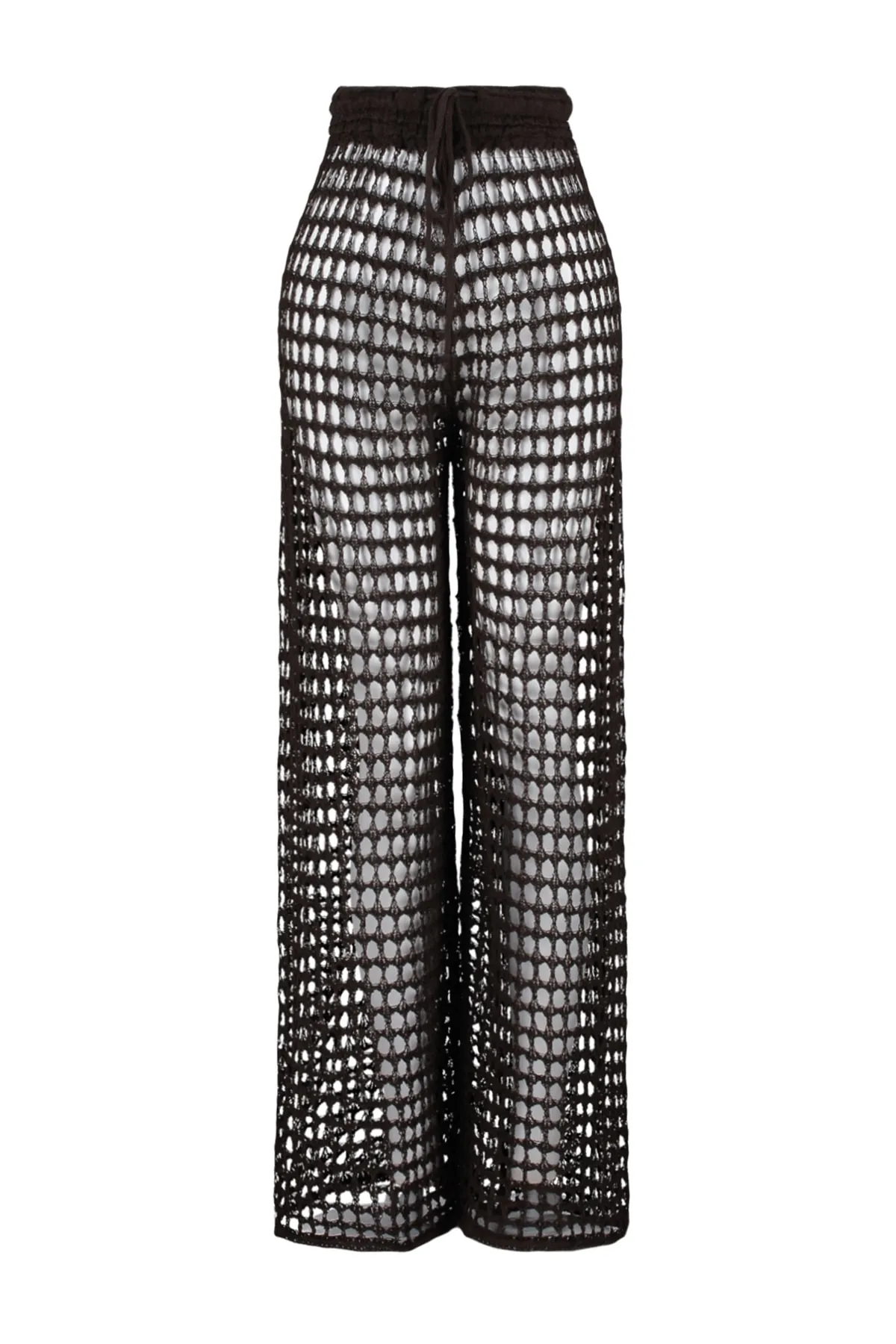 Trendyol Collection  Braune Strickhose TBESS23PL00017