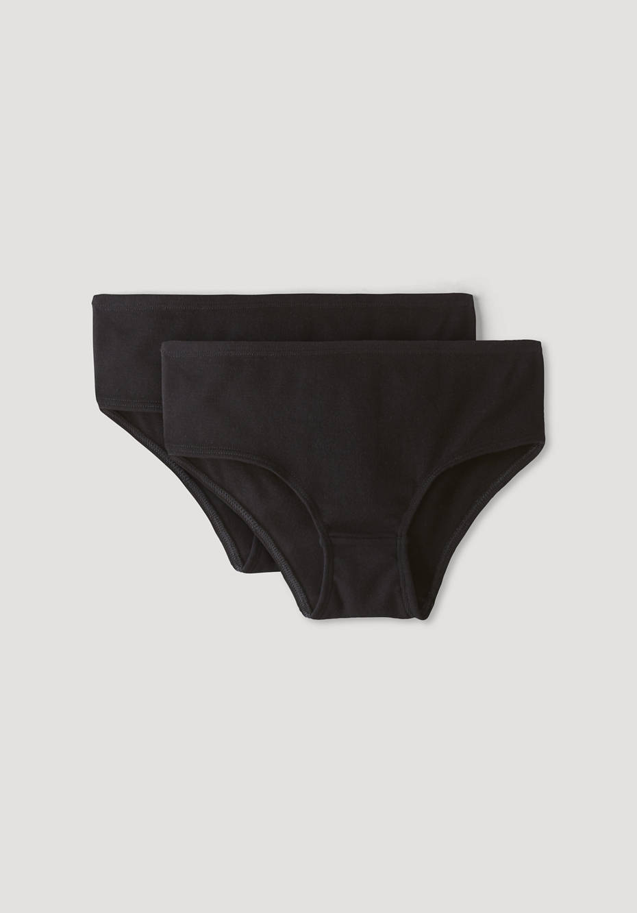 Panty low cut im 2er-Set aus reiner Bio-Baumwolle