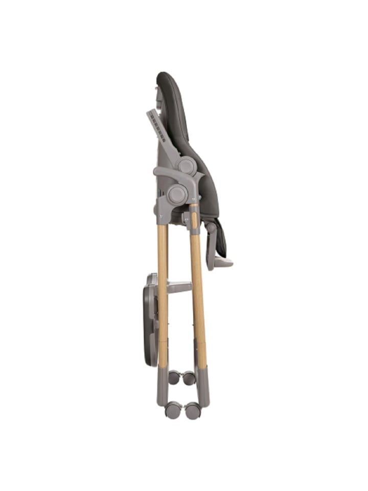 Kikkaboo Kinderhochstuhl Olive Räder in grau günstig kaufen onesize