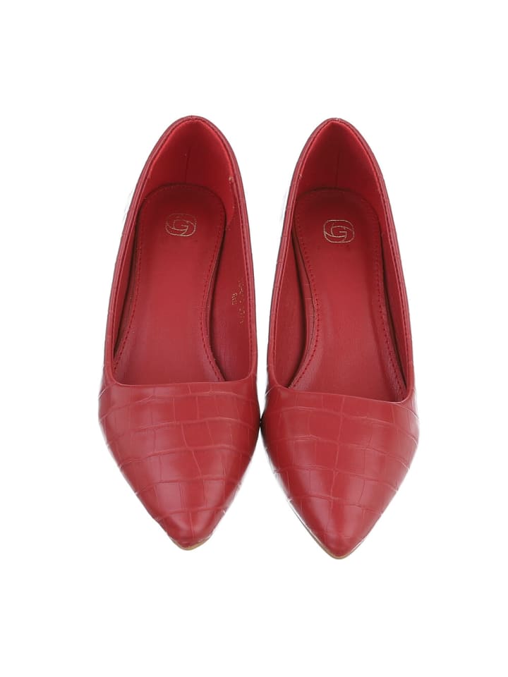 Ital-Design Pump in Rot günstig kaufen