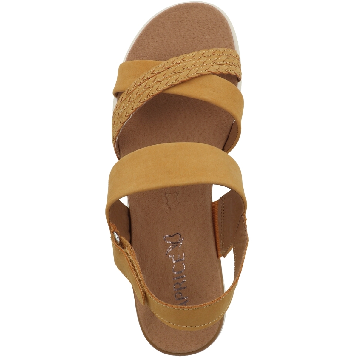 CAPRICE 9-28301-28 Keilsandale gelb