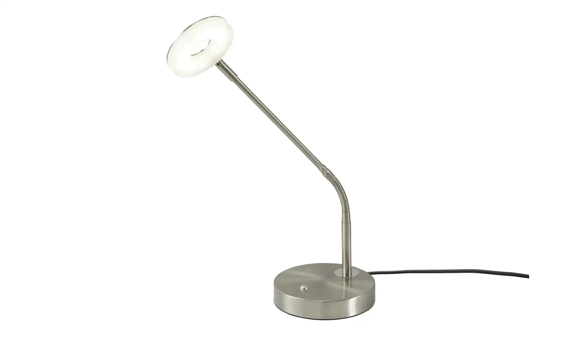 Fischer-Honsel LED-Schreibtischleuchte, Nickel-matt mit Dimmer