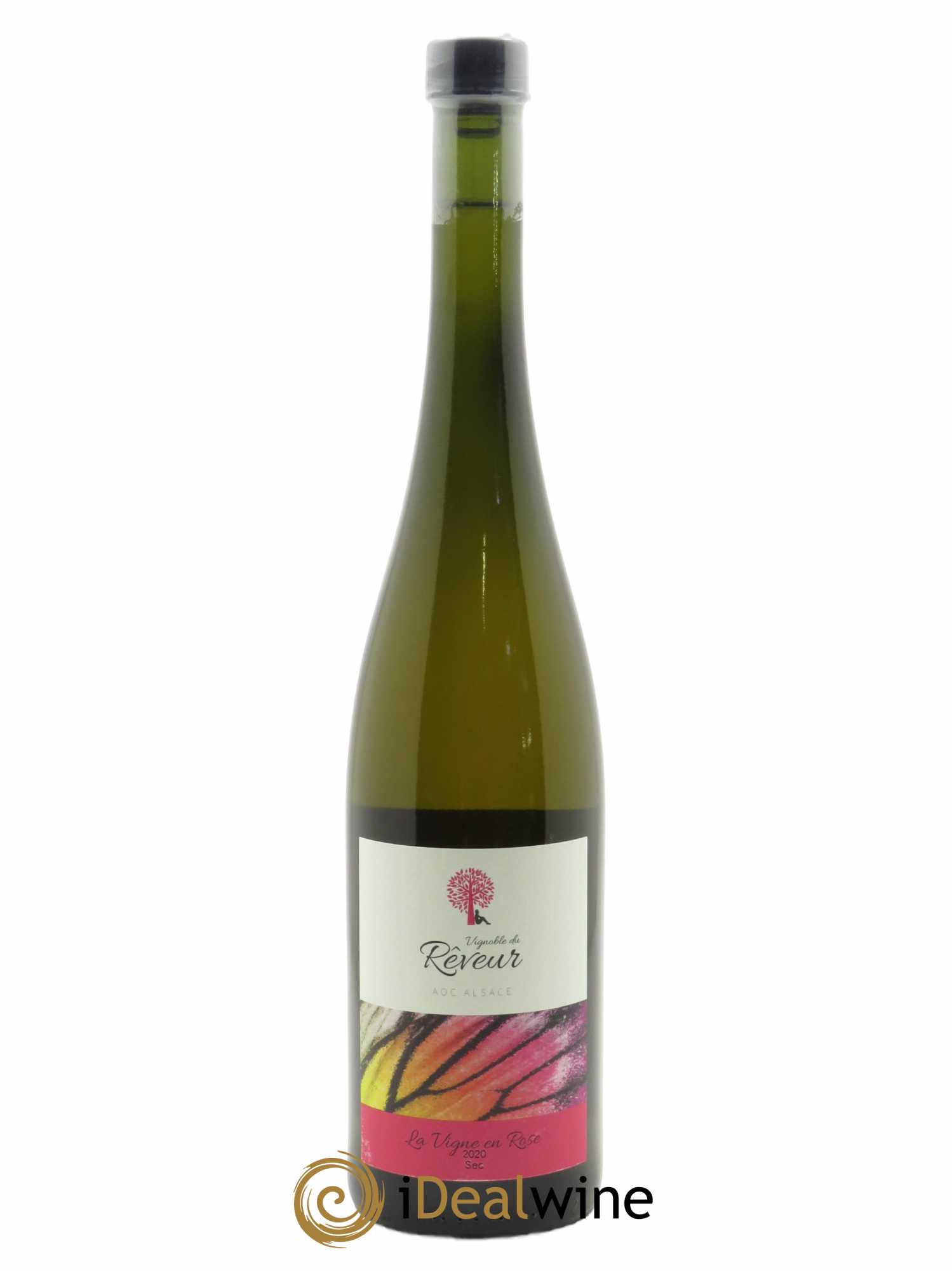 Alsace La Vigne en Rose Vignoble du Rêveur  2020 - Lot de 1 Bouteille