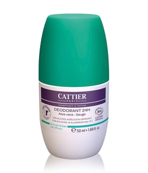 Cattier Körperpflege Aloe Vera - Salbei Deodorant Roll-On-50 ml