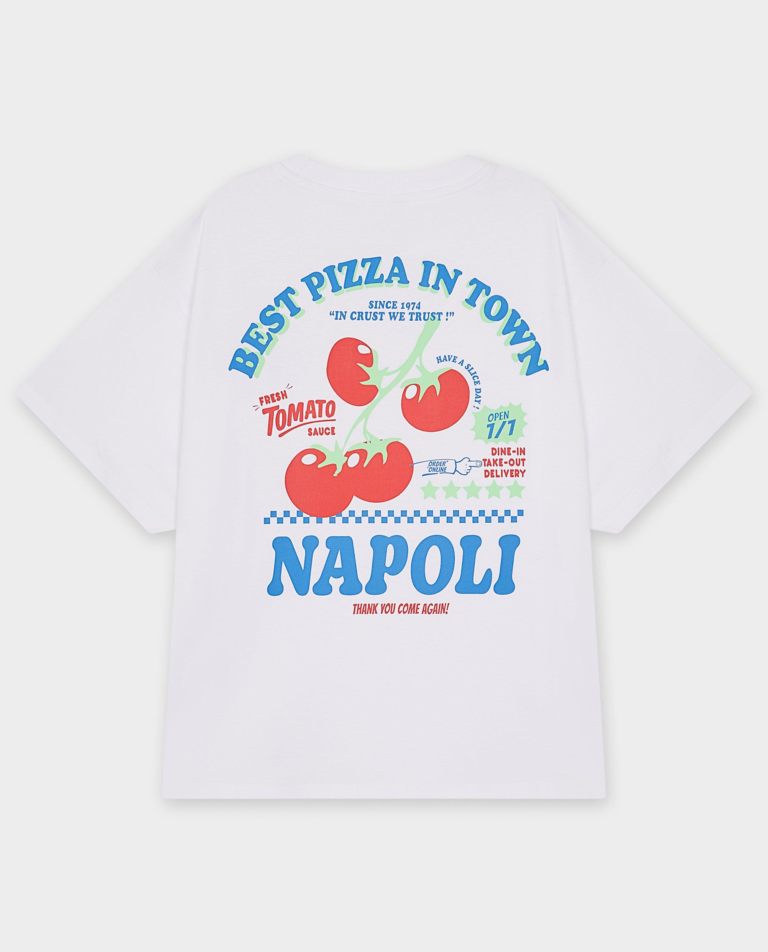 Groggy t-shirt med vit text