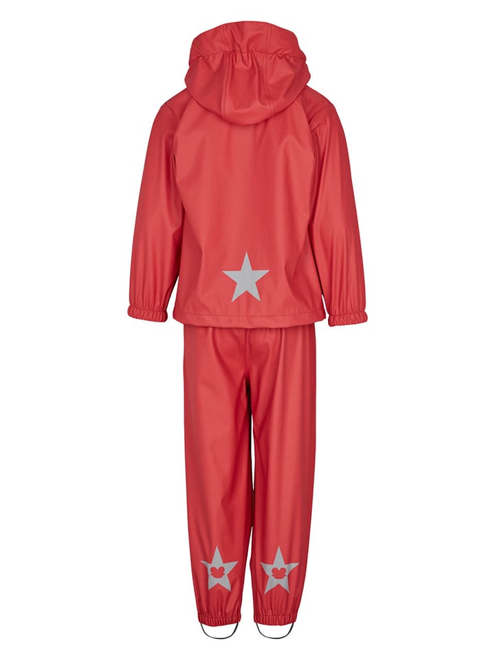 Fred´s World by GREEN COTTON 2tlg. Regenoutfit in Rot günstig kaufen