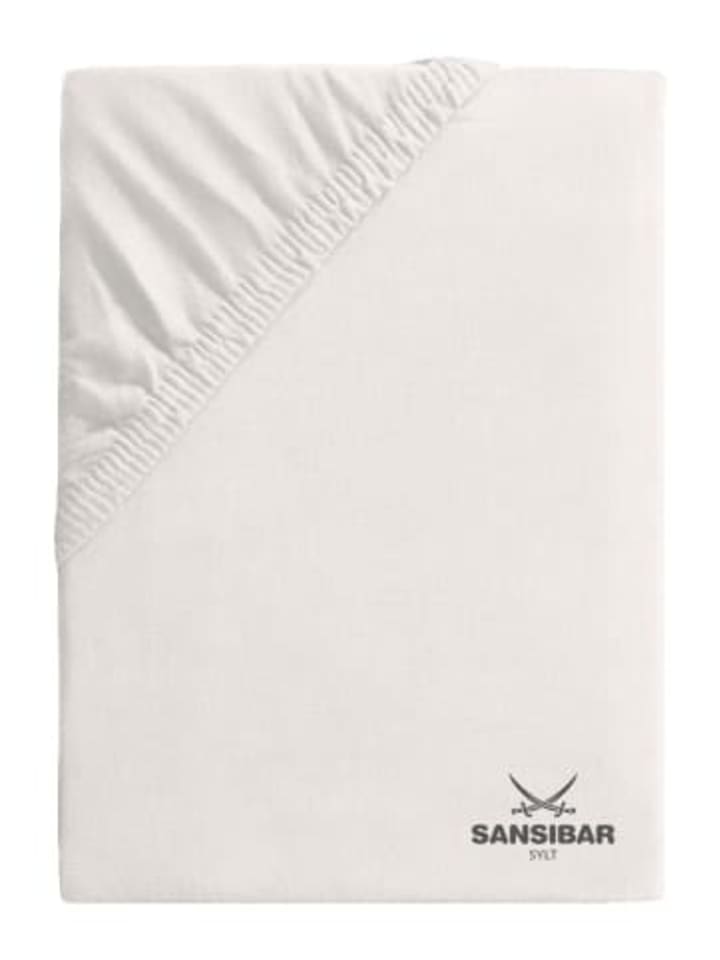 Sansibar Topper-Spannbettlaken in Offwhite günstig kaufen