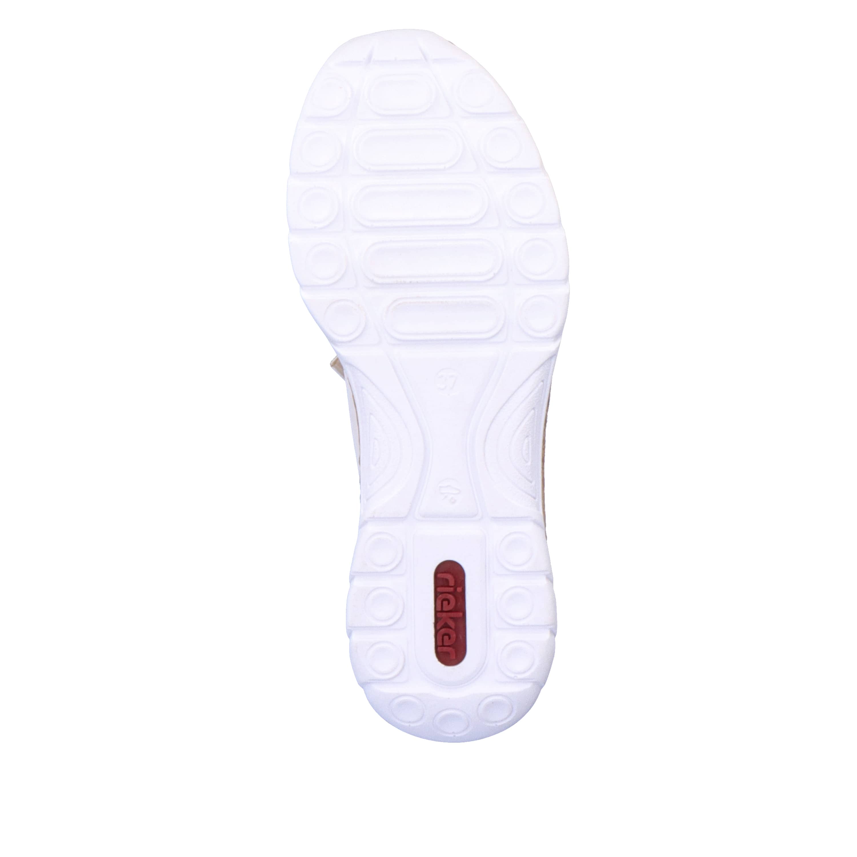 Rieker Damen Slipper cremeweiß