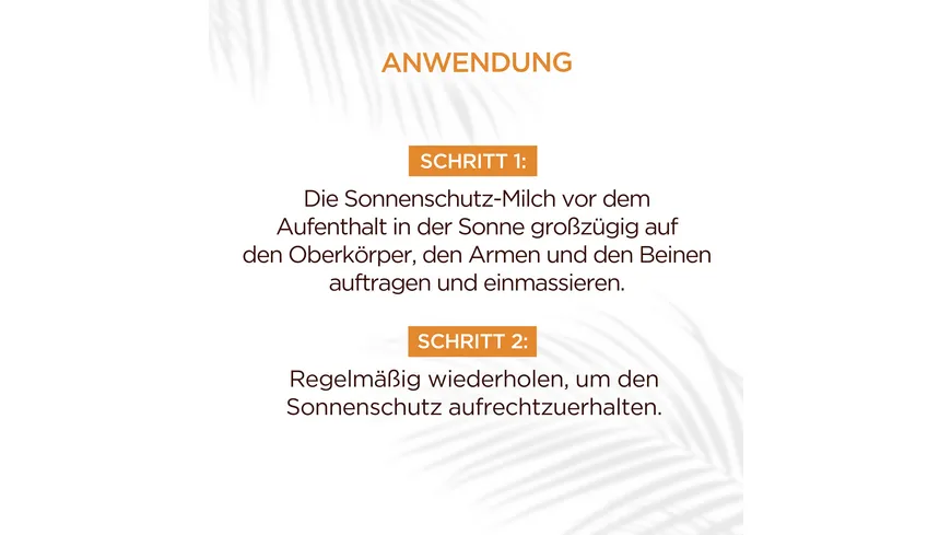 GARNIER Ambre Solaire Milch LSF 30 - UV-Schutz der Feuchtigkeit spendet und vor Sonnenbrand und Hautalterung schützt 200 ml