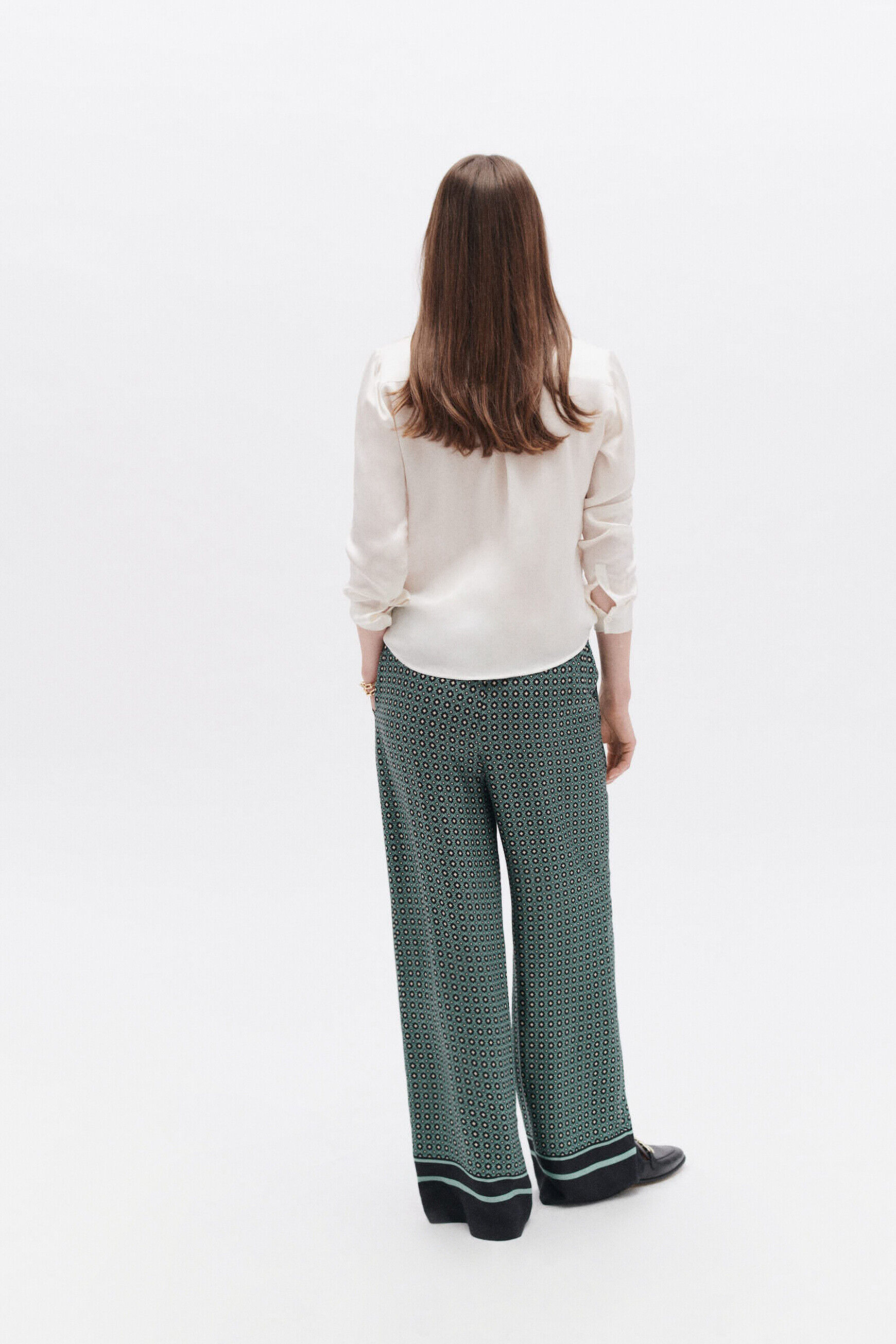 Pantalon pimeo2 bleu marine femme