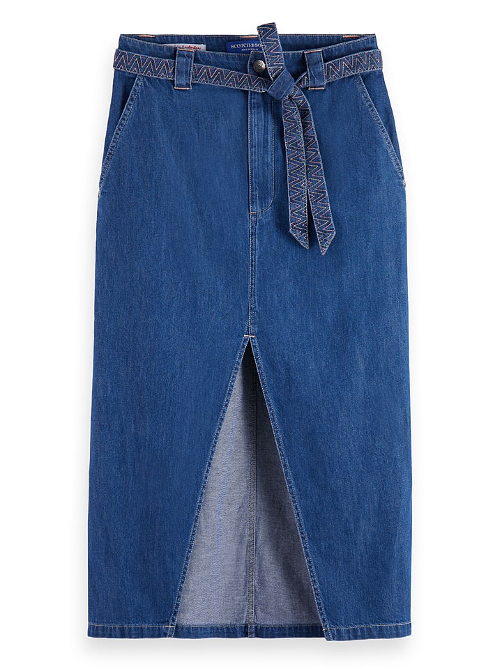 Scotch & Soda Jeansrock in Blau günstig kaufen