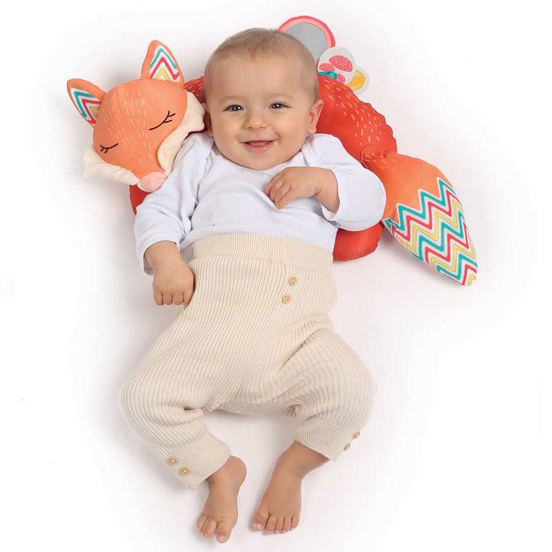 Coussin d'éveil et d'activités renard LUDI