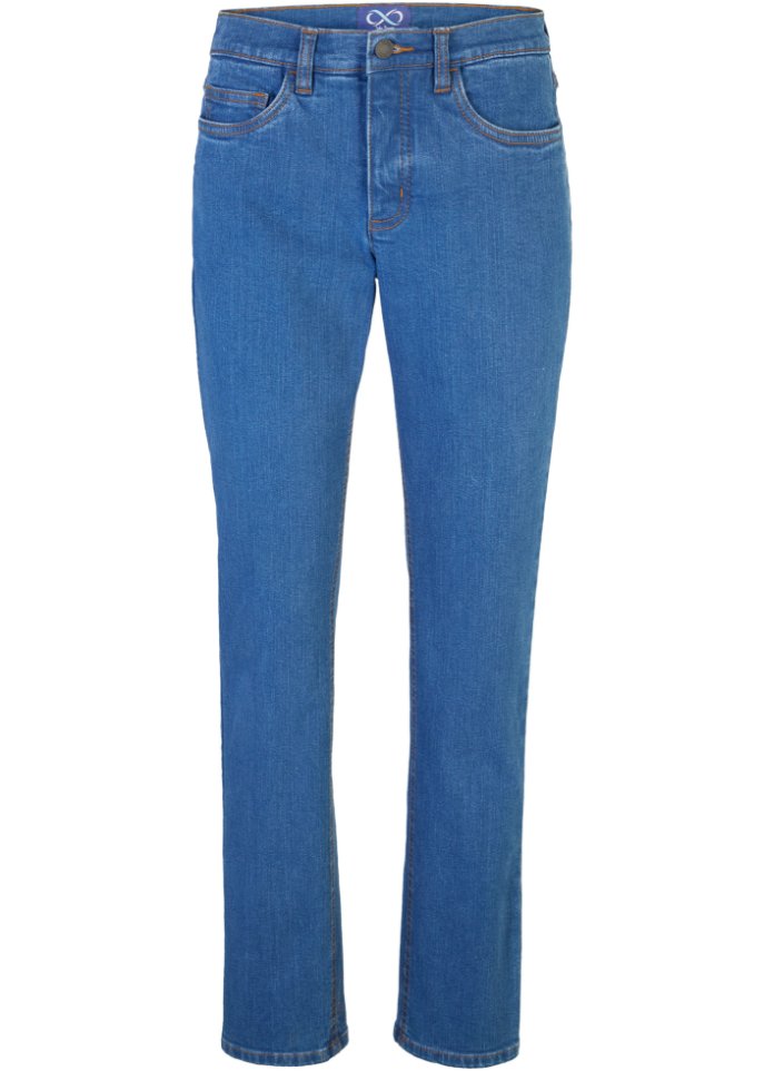 Essential Basic Stretch-Jeans, Straight