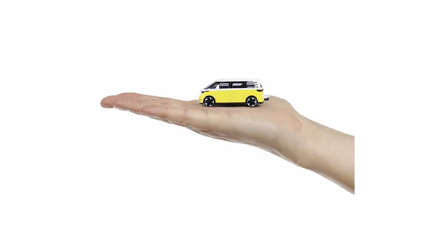 Majorette - Premium Cars VW ID Buzz, gelb/weiß