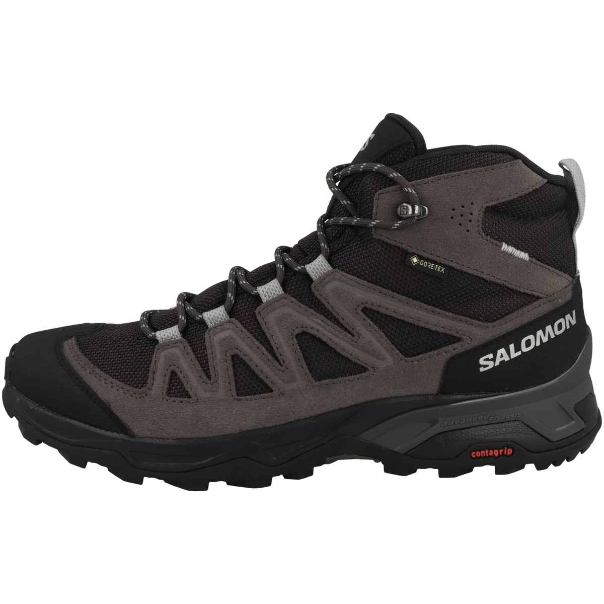 Salomon X Ultra 4 Mid Wide GTX Outdoorschuhe schwarz