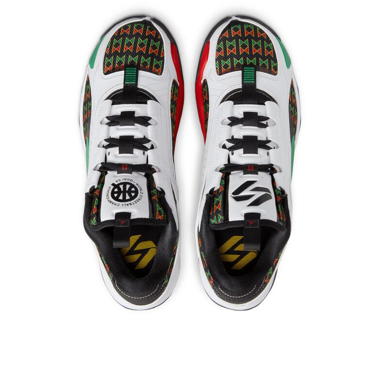 NIKE Air Jordan Luka 2 Quai 54 WHITE/BLACK-UNIVERSITY RED-AMARILLO