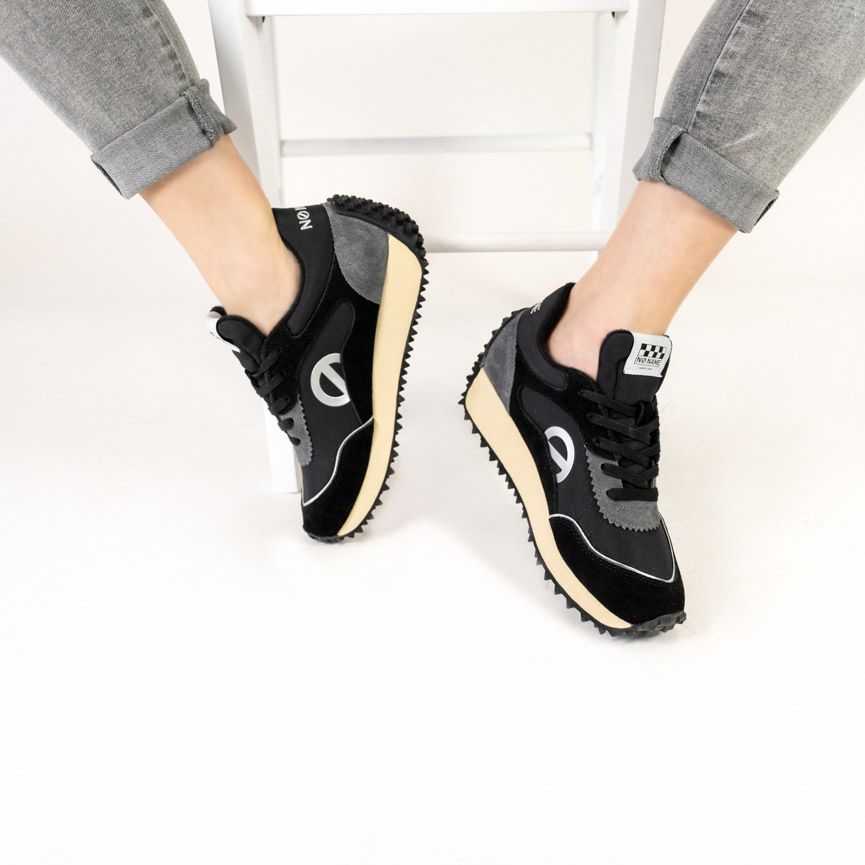 No Name  PUNKY JOGGER YOGI - Noir Gris