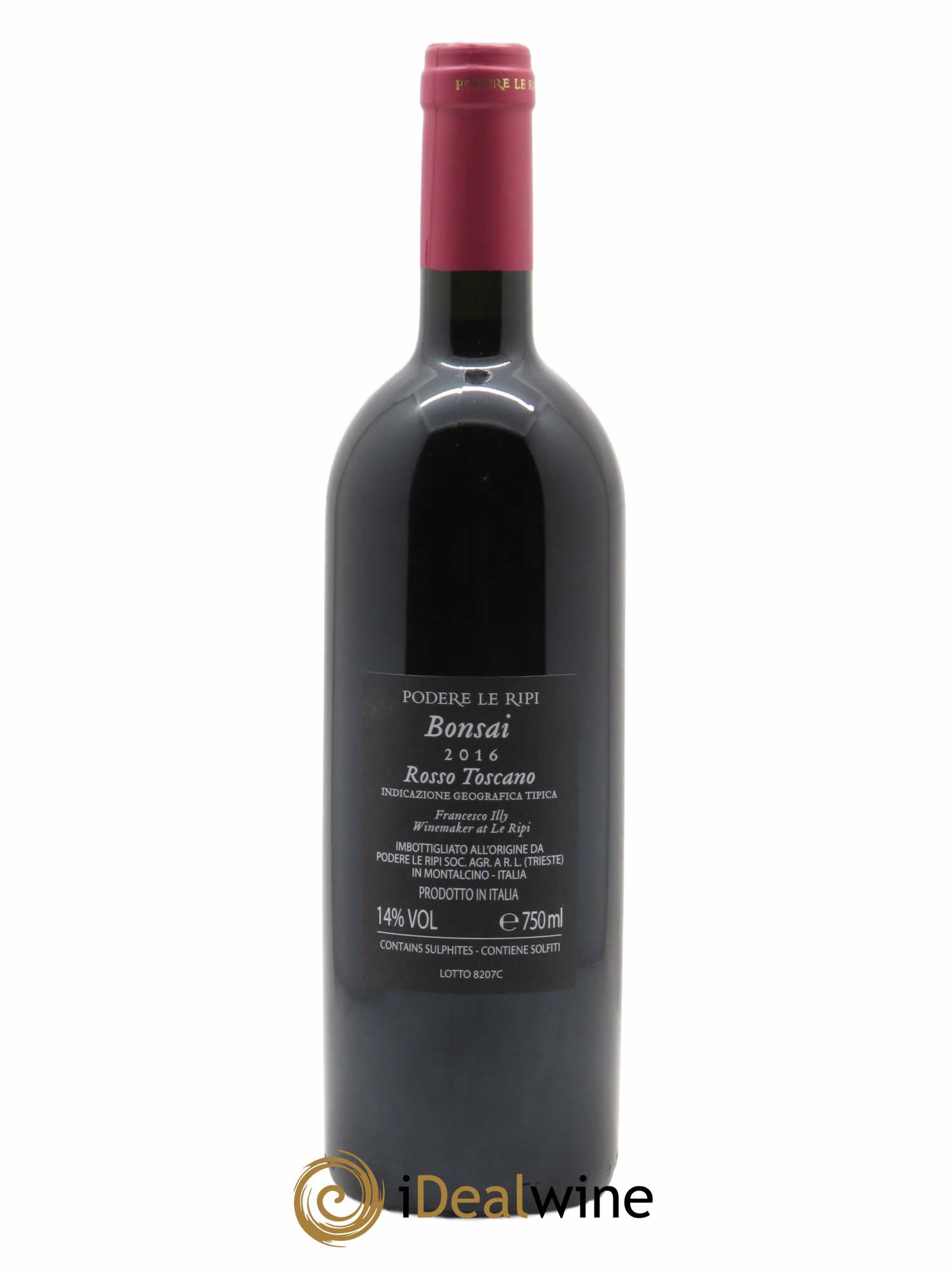 Toscana Rosso IGT Bonsai Podere Le Ripi  2016 - Lot de 1 Bouteille