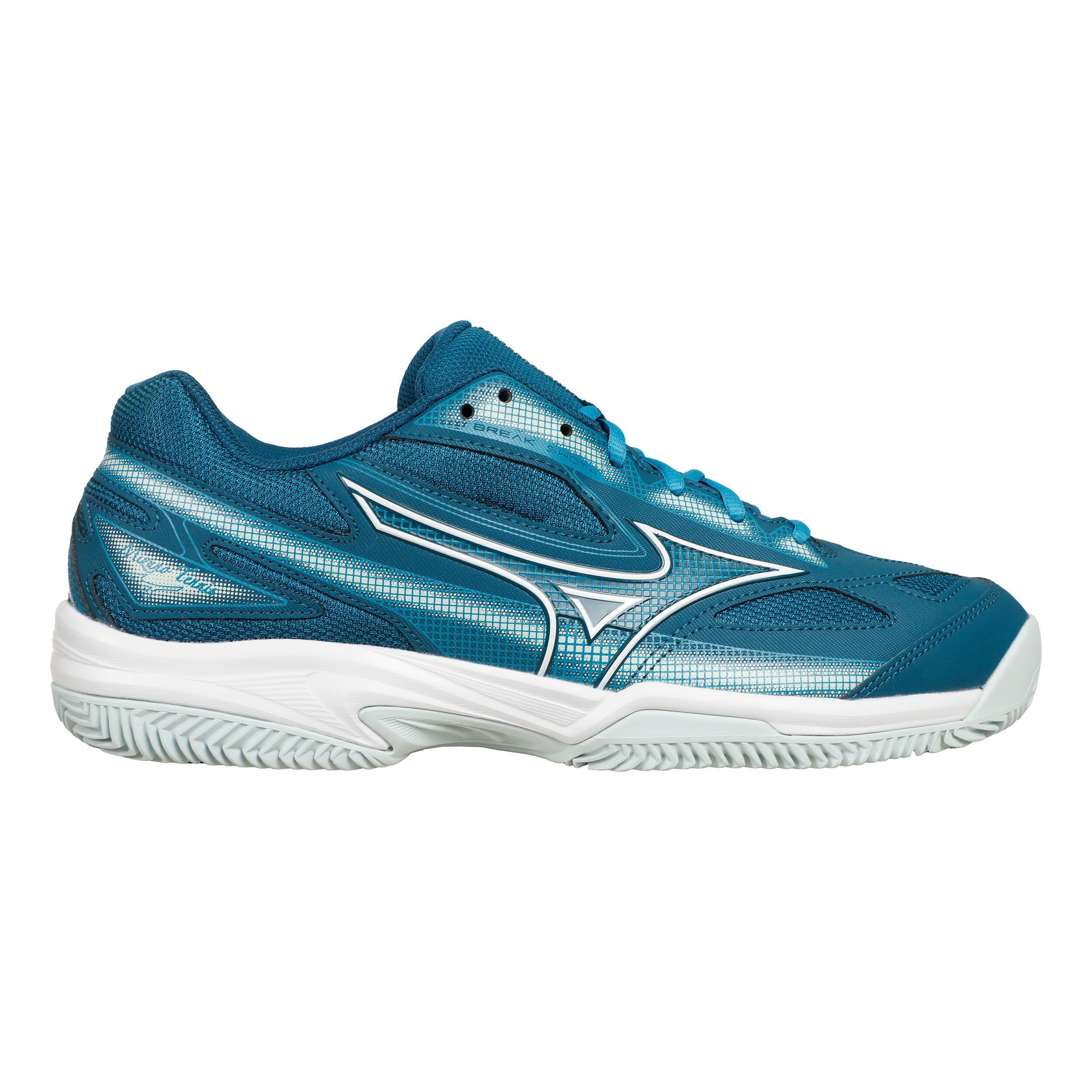 Break Shot 4 Sandplatzschuh Herren - Dunkelblau, Hellblau