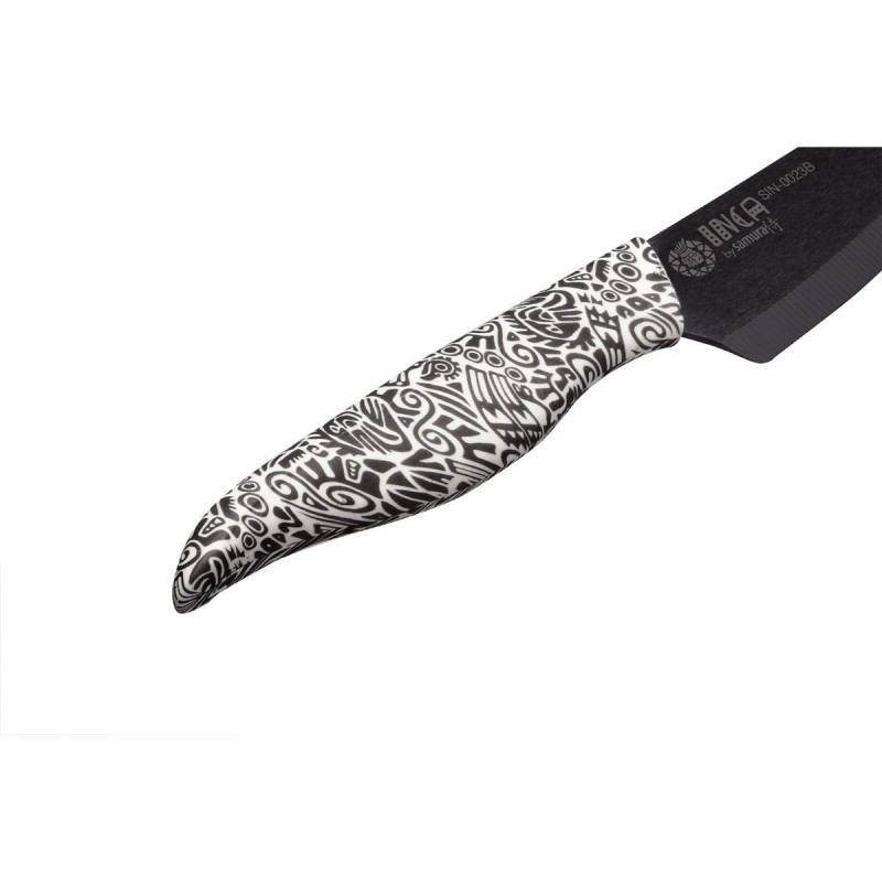Samura Inca mit schwarzer Keramikklinge, Filetmesser 15,5 cm.