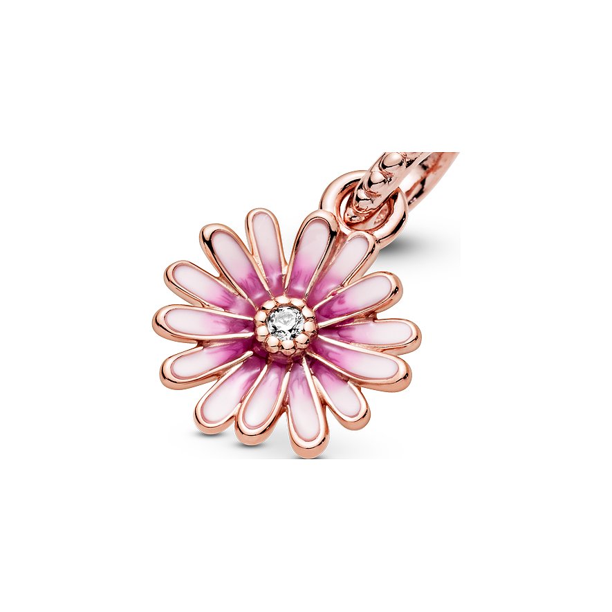 Pandora Charm Moments Rosafarbenes Gänseblümchen