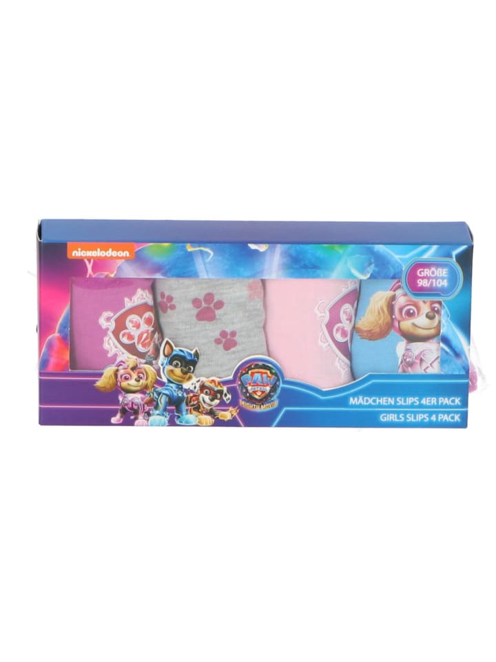 Paw Patrol PAW Patrol Unterhose Kinderunterwäsche 4er Pack in Mehrfarbig günstig kaufen