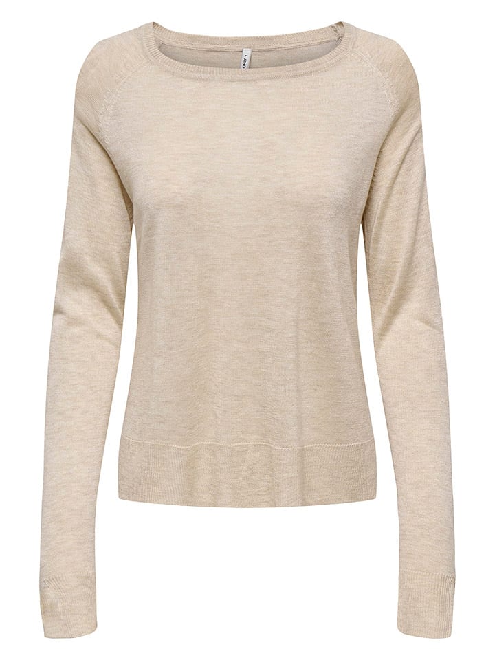 ONLY Pullover in Beige günstig kaufen