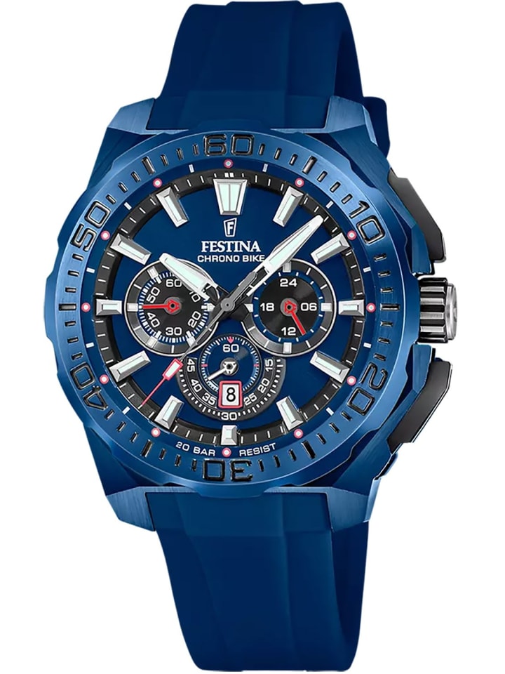 Festina Herrenuhr Chronograph Special Edition Blau günstig kaufen onesize