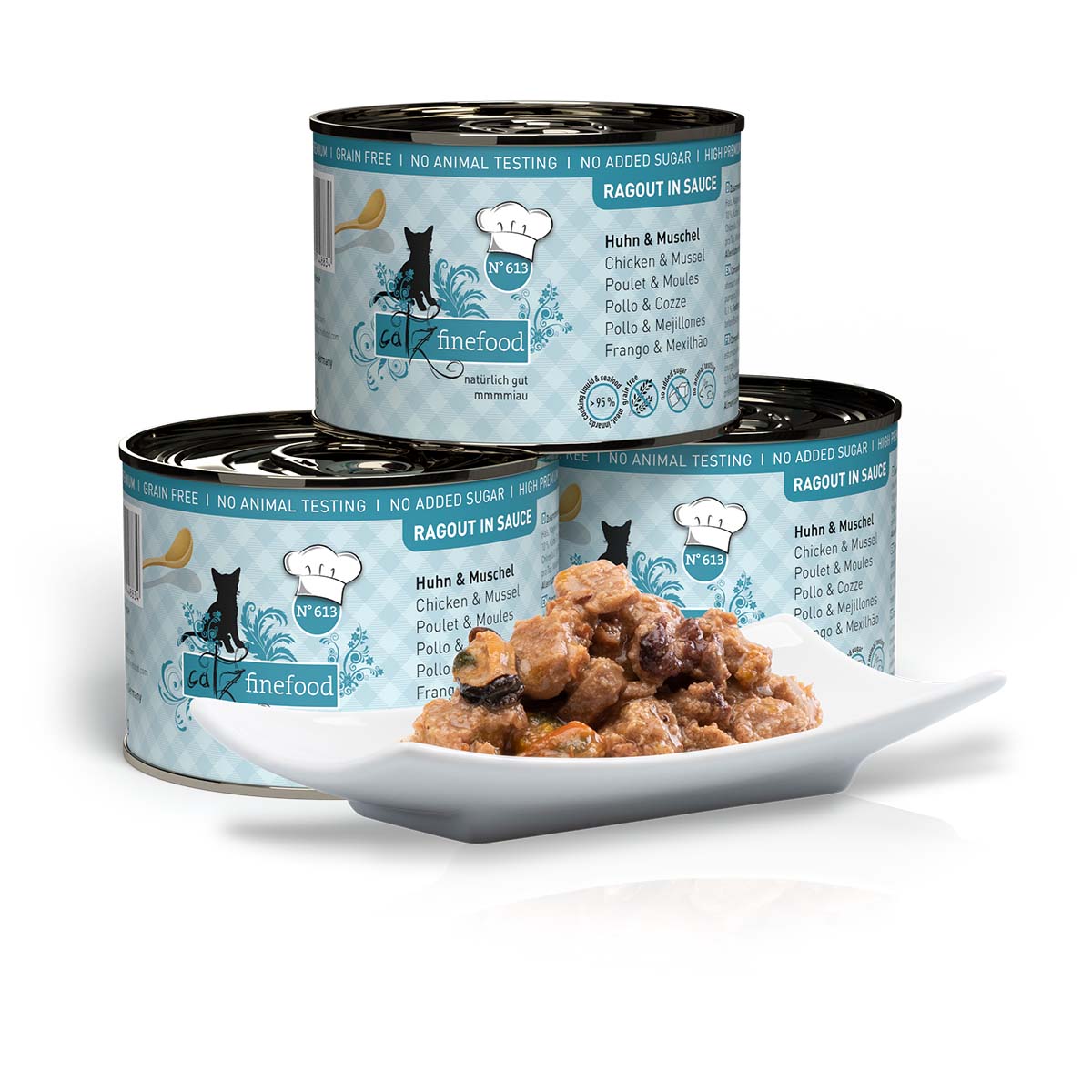 catz finefood Ragout No.613 Huhn & Muschel kaufen bei ZooRoyal