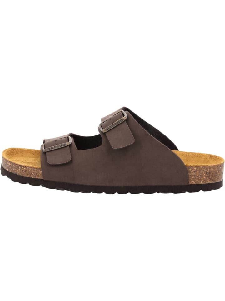 palado Pantoletten in brown/bronze/black/brown günstig kaufen