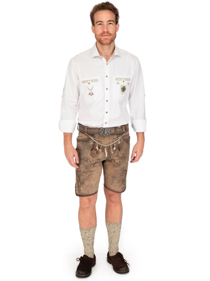 Gipfelstürmer Hemd 420017-2797 in weiß günstig kaufen