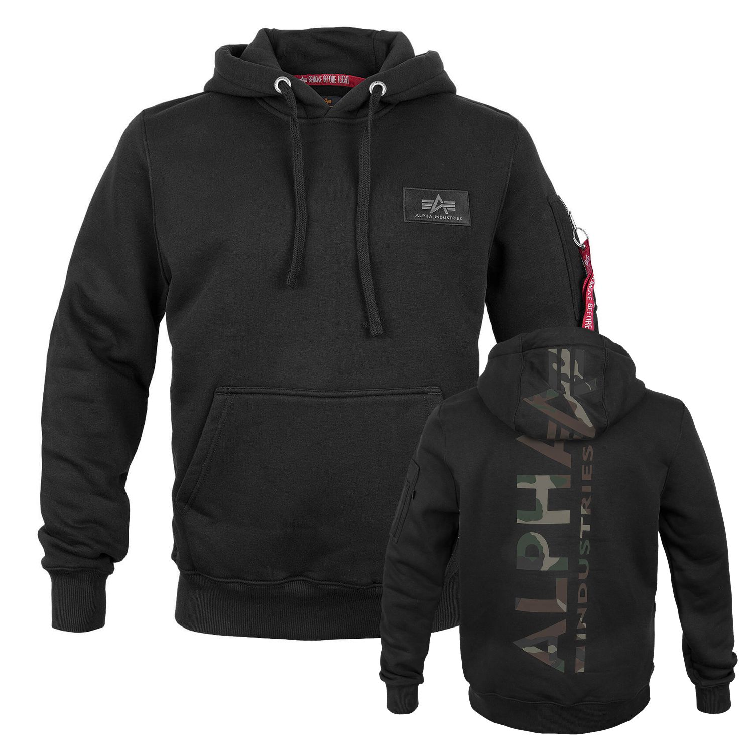 Back Print Hoody