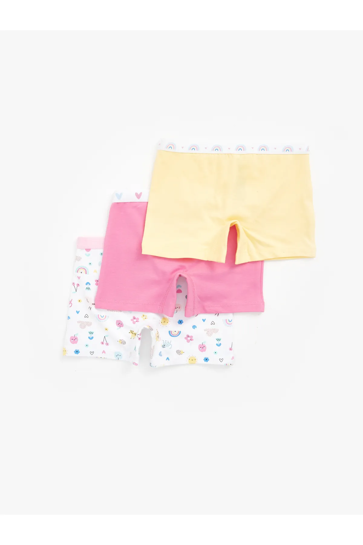 LC Waikiki  Bedrucktes Mädchen-Boxerset im 3er-Set