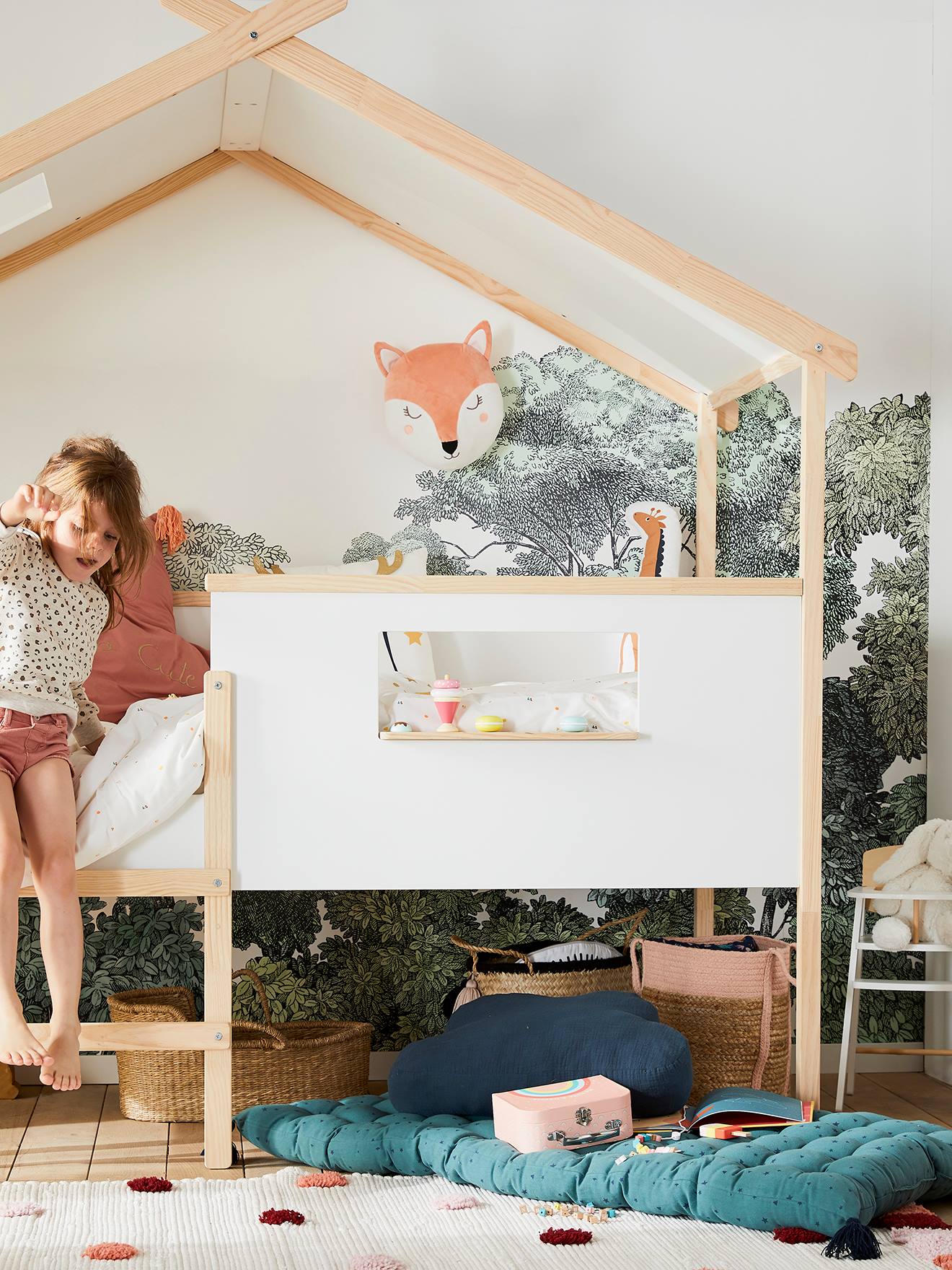 Trophée mural RENARD orange
