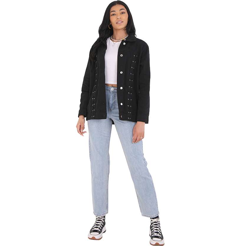 BRAVE SOUL Payton Damen Oversize Jacke LJK-PAYTON