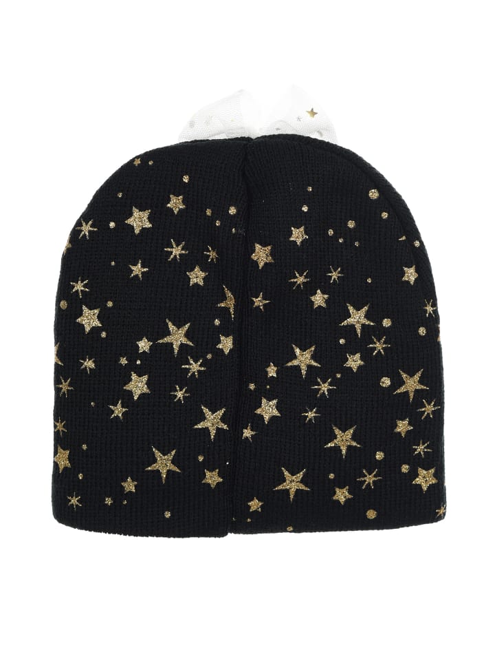 Disney Minnie Mouse Wintermütze Beanie mit Schleife in Schwarz günstig kaufen