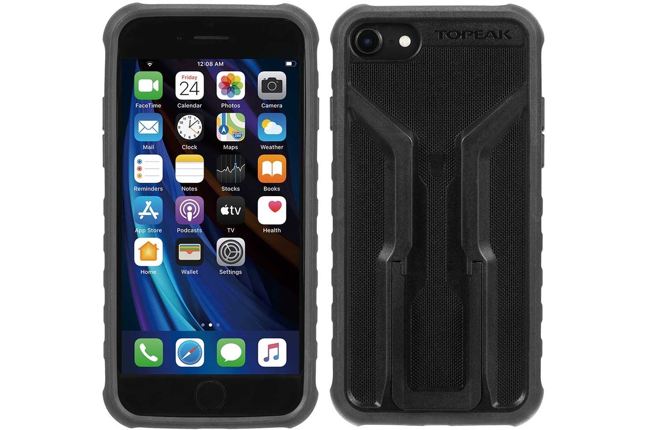 Topeak RideCase fu00fcr iPhone SE (2nd Gen)/8/7 mit Halter