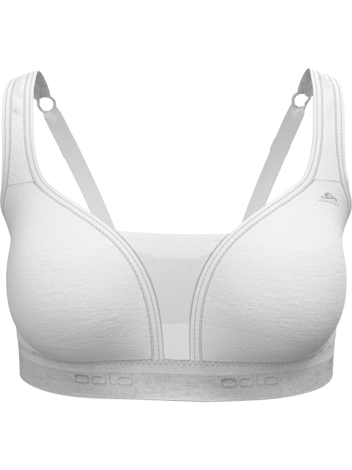 Odlo Sport-BH Bra Padded High in Weiß günstig kaufen
