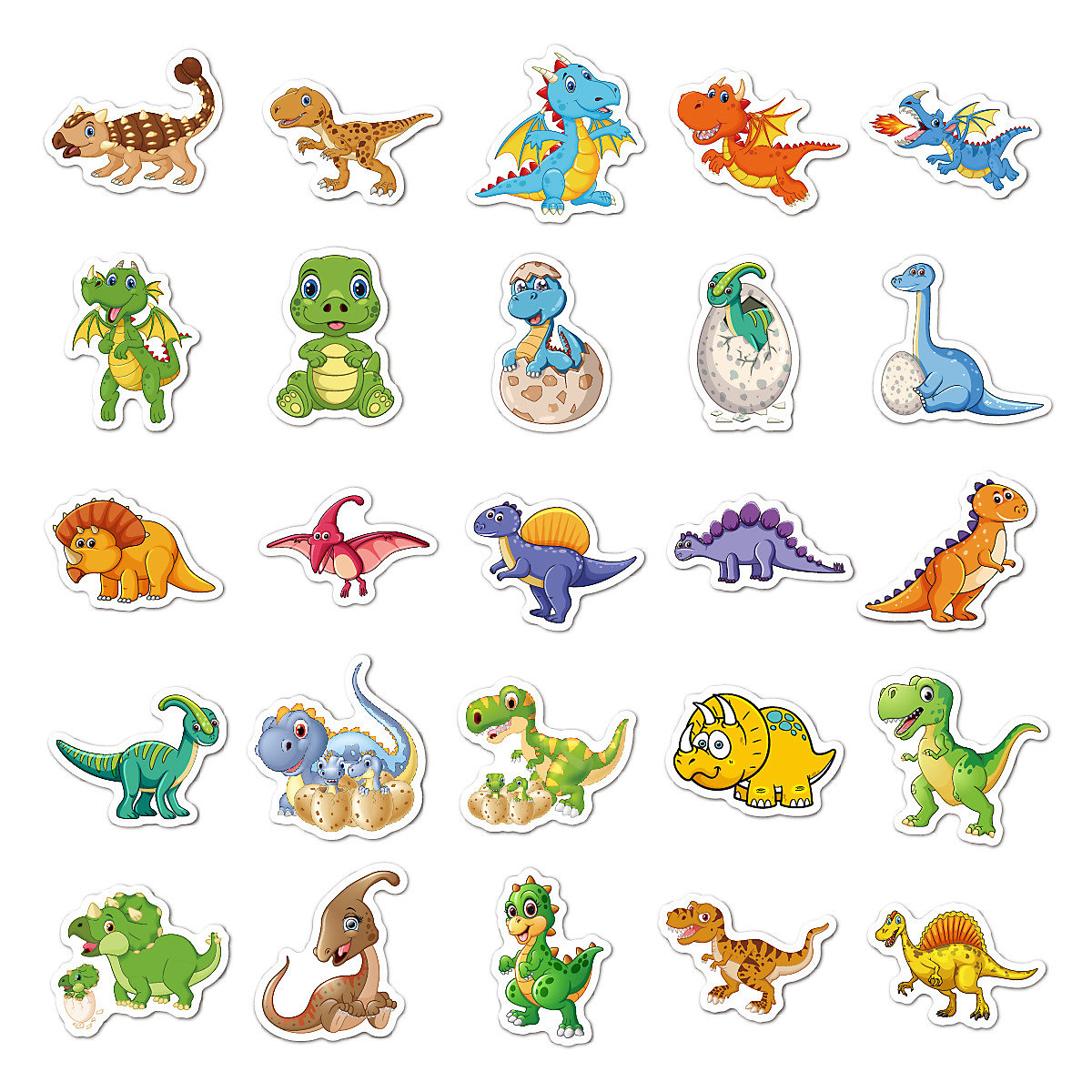 frler Aufkleber 50 Stück Vinyl Stickers Sticker für Kinder