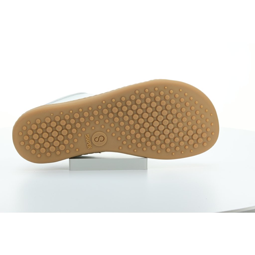 Shapen Feelin Uni Beige Vegan Barfuß-Halbschuhe
