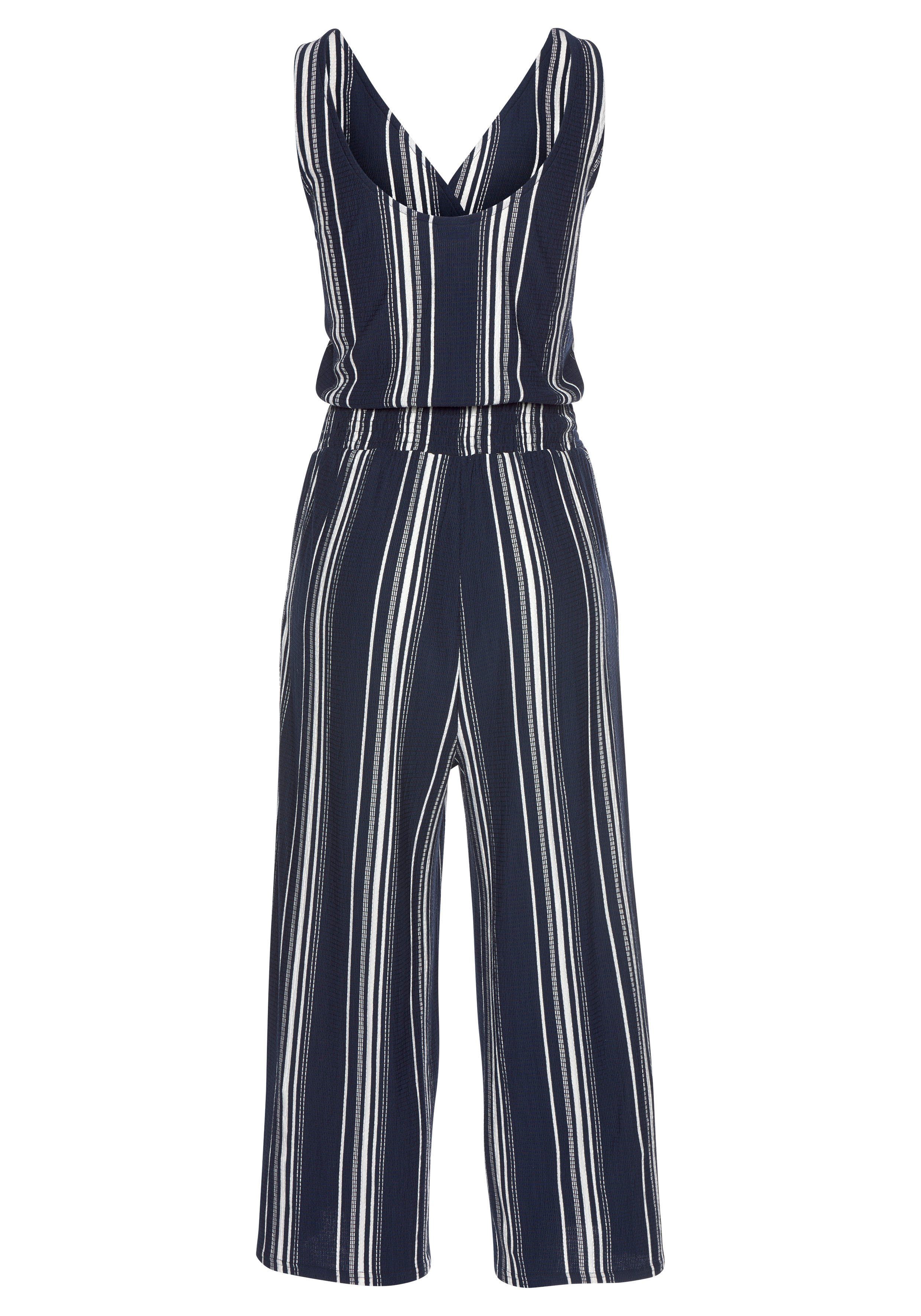 LASCANA Culotte-Overall aus strukturierter Ware