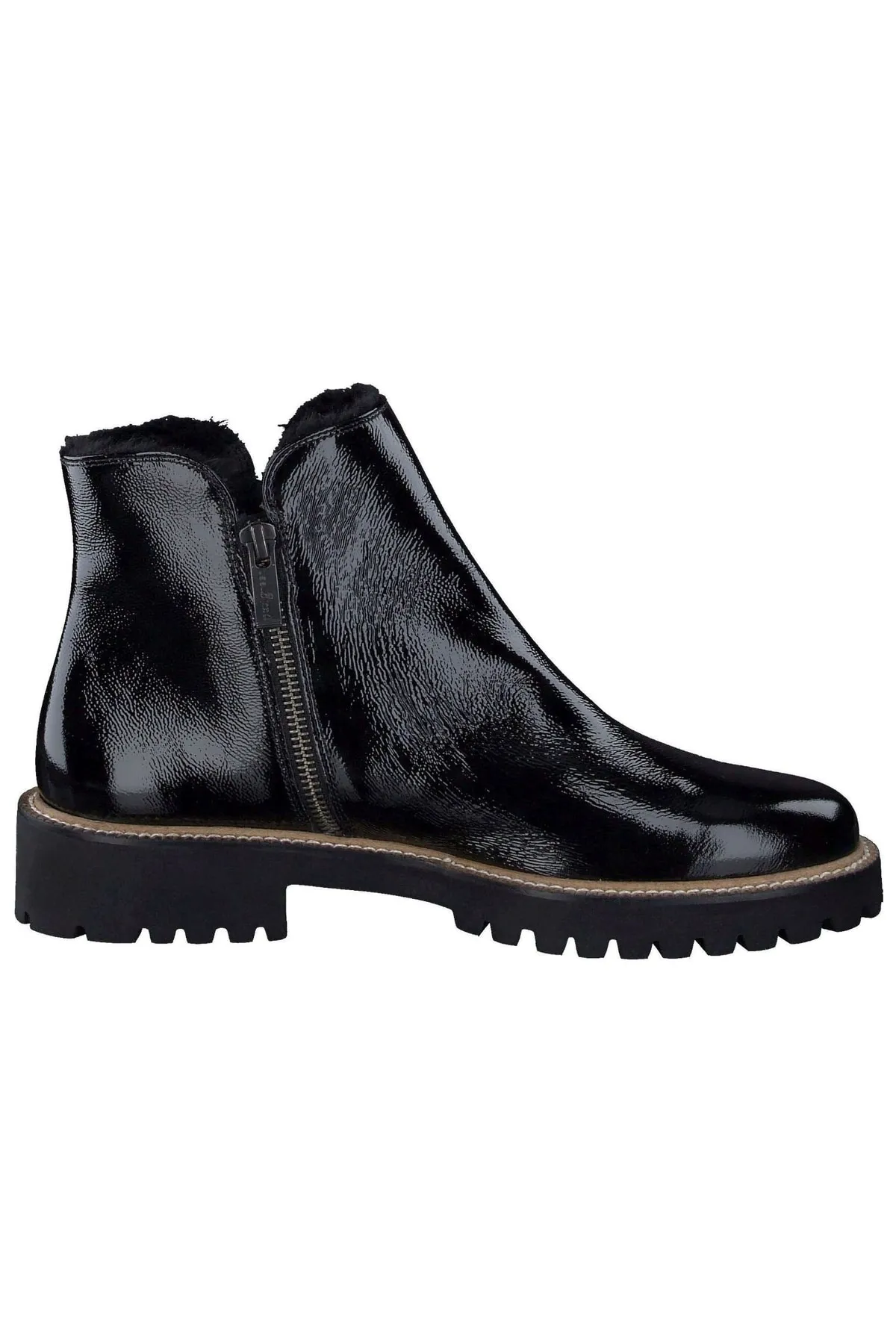 Paul Green  Stiefelette - Schwarz - Blockabsatz