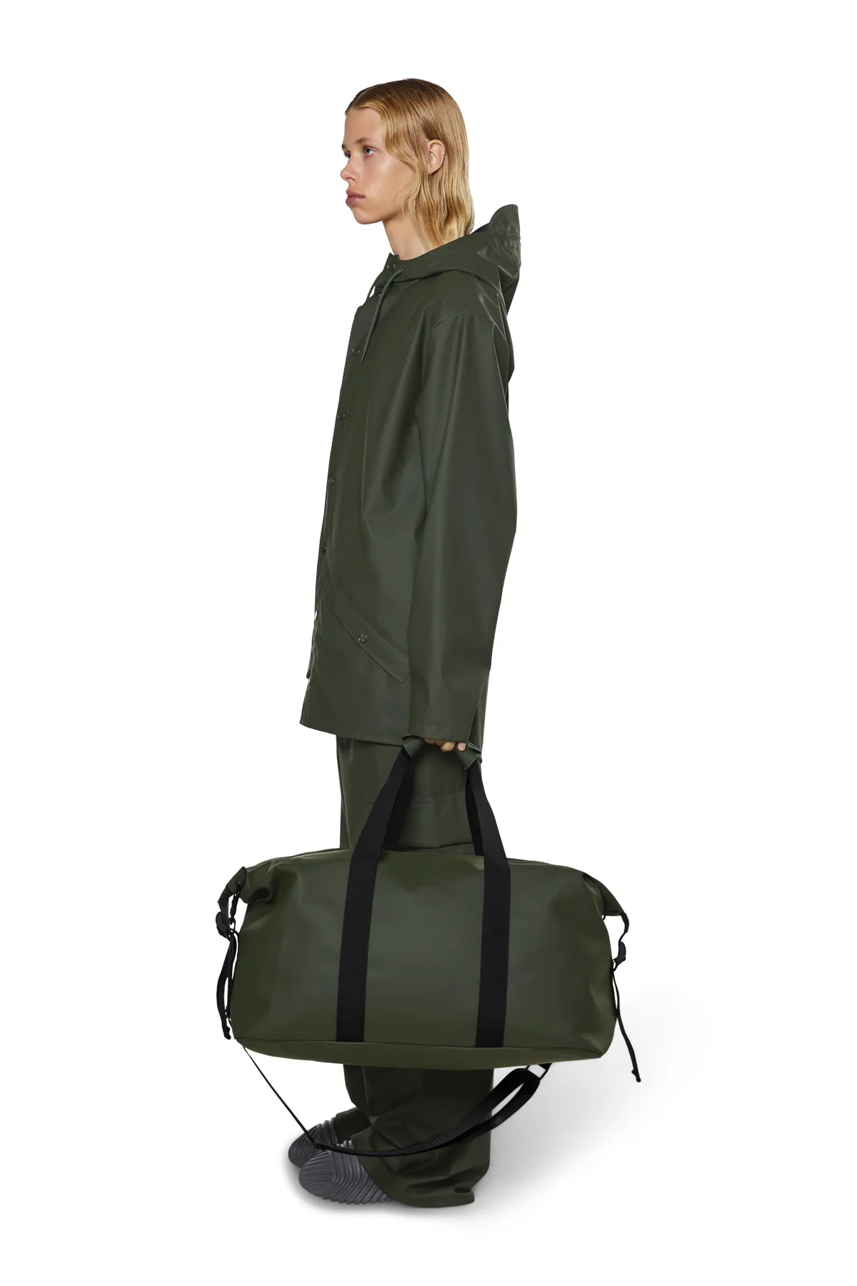 Rains  Rucksack - Grün - Unifarben