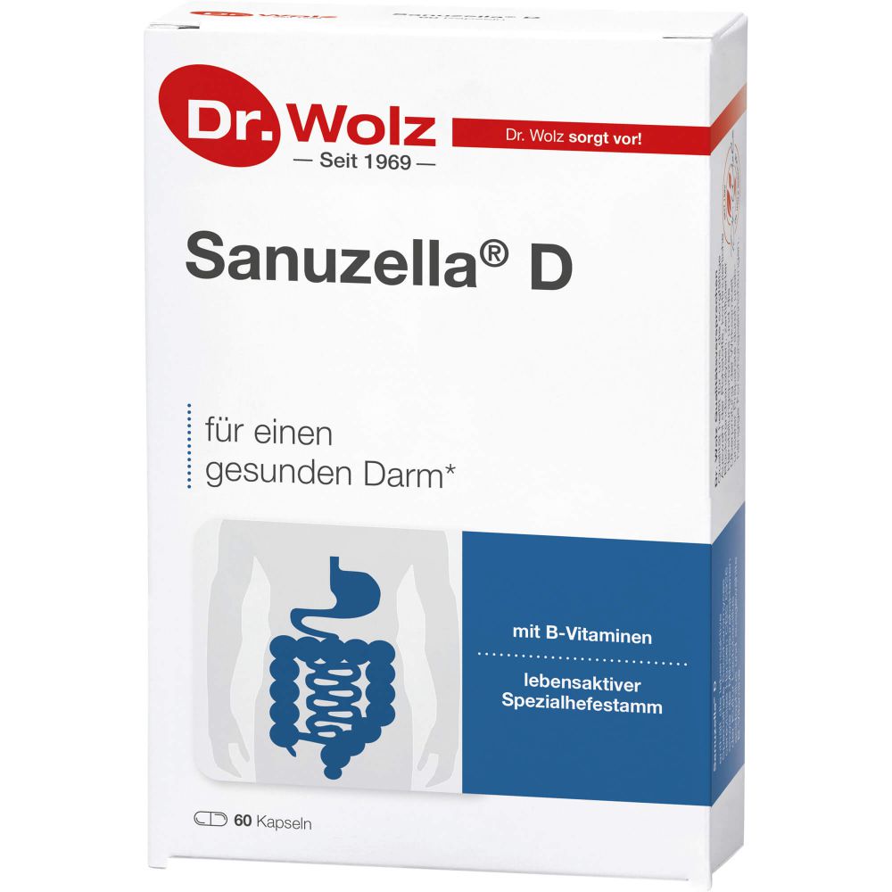 Dr.Wolz SANUZELLA D Zellulose Kapseln