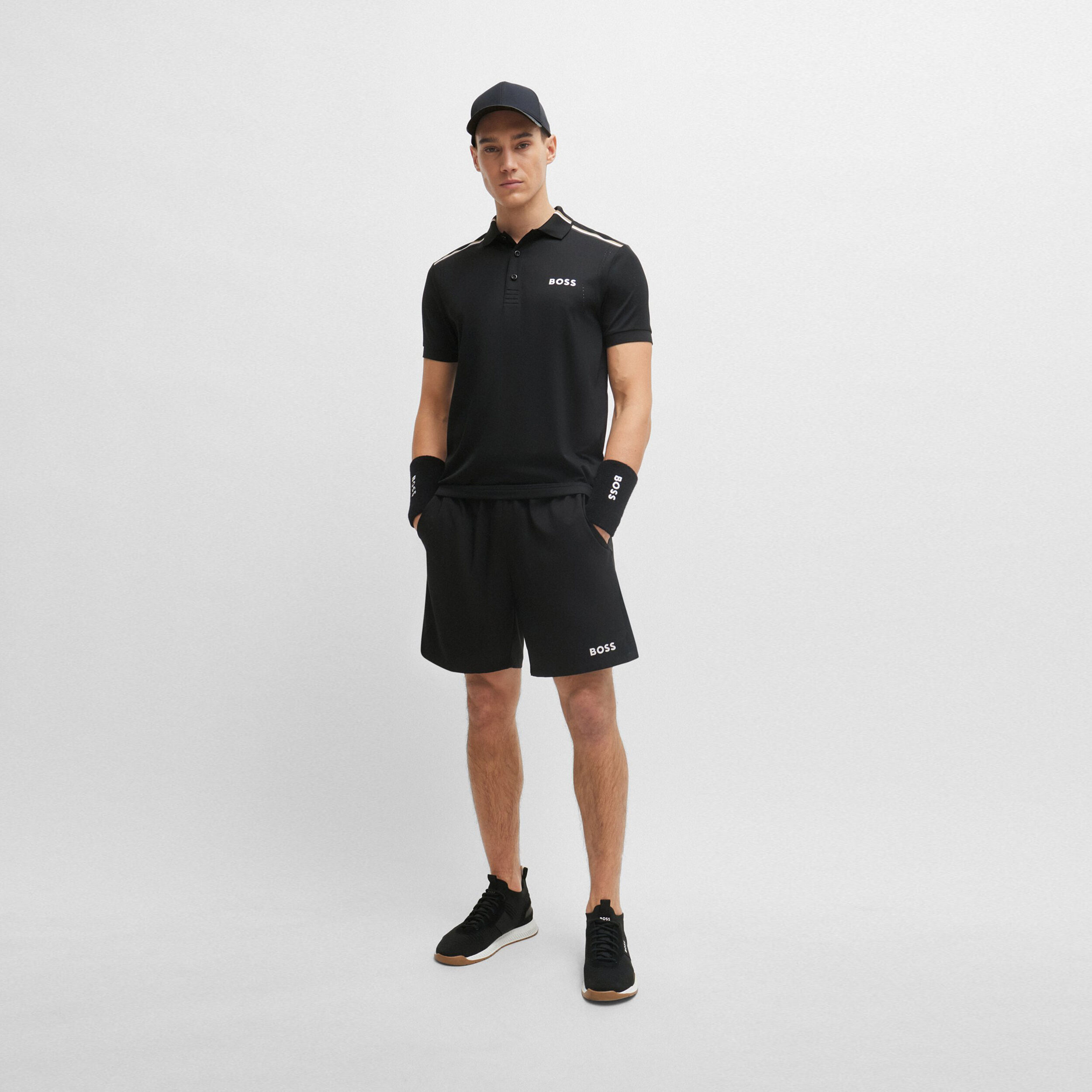 Set Shorts Herren - Schwarz