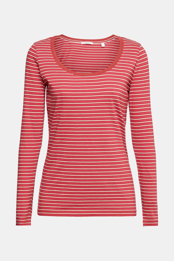 Longsleeve mit Streifenmuster