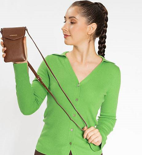 Lazarotti Bologna Leather Handytasche Leder 10 cm
