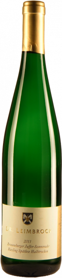 2018 Brauneberger Juffer-Sonnenuhr Riesling Spätlese halbtrocken - Weingut Dr. Leimbrock