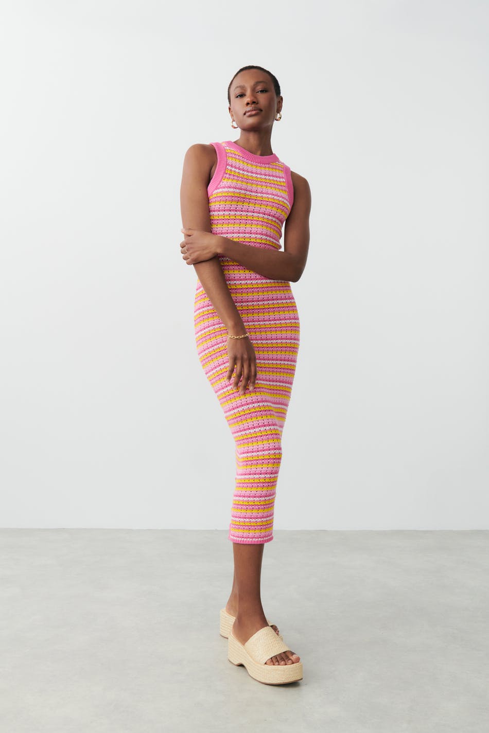 Knitted dress