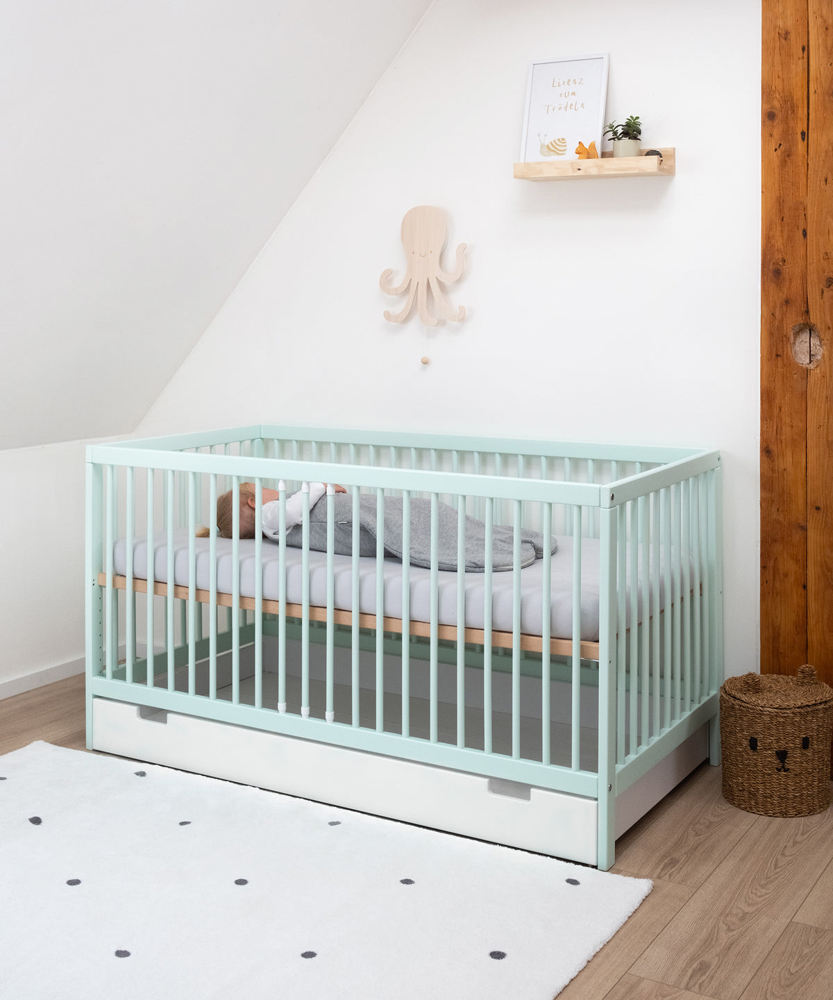 Babybett Pur Mint